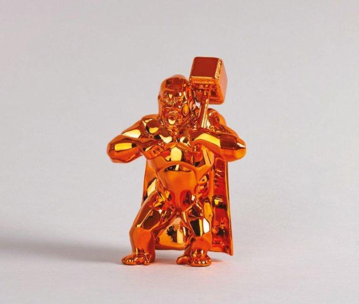 Richard Orlinski (1966) - Kong Hammer (Orange Edition), Antiek en Kunst, Kunst | Designobjecten