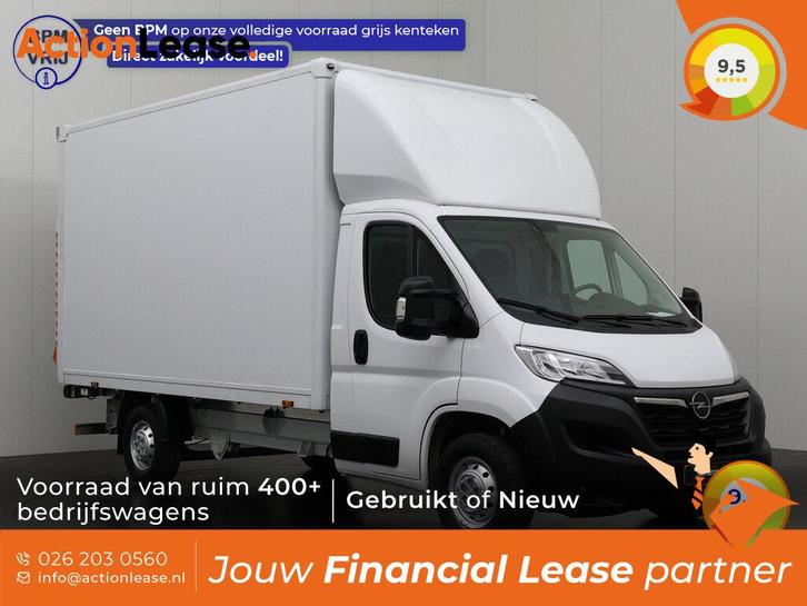Opel Movano Bakwagen L5 H1 2022 Diesel Handgeschakeld, Auto's, Opel, Lease, Zwart, Handgeschakeld, Financial lease, BTW verrekenbaar