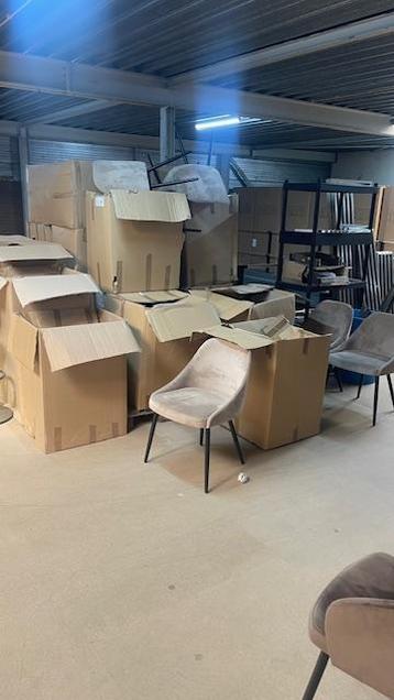 partij gestoffeerde stoelen occasion beschikbaar voor biedingen