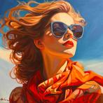 L Anton - Femme aux lunettes
