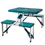 vidaXL Campingset inklapbaar lichtgewicht 120x60 cm, Caravans en Kamperen, Verzenden, Nieuw