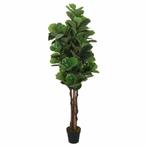 vidaXL Kunstplant vijgenboom 232 bladeren 180 cm groen, Huis en Inrichting, Woonaccessoires | Kunstplanten en Kunstbloemen, Verzenden