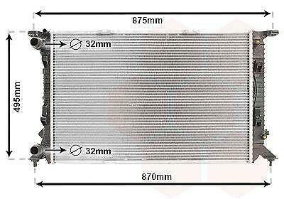 Audi Q3 Radiateur 8K0121251AG 1.4 TFSI, Auto-onderdelen, Carrosserie en Plaatwerk, Verzenden