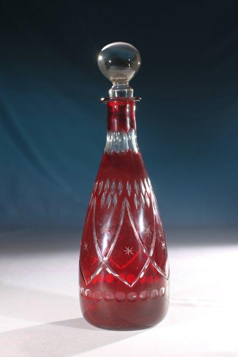 Val Saint Lambert - Karaf - Glas, Antiek en Kunst, Kunst | Designobjecten