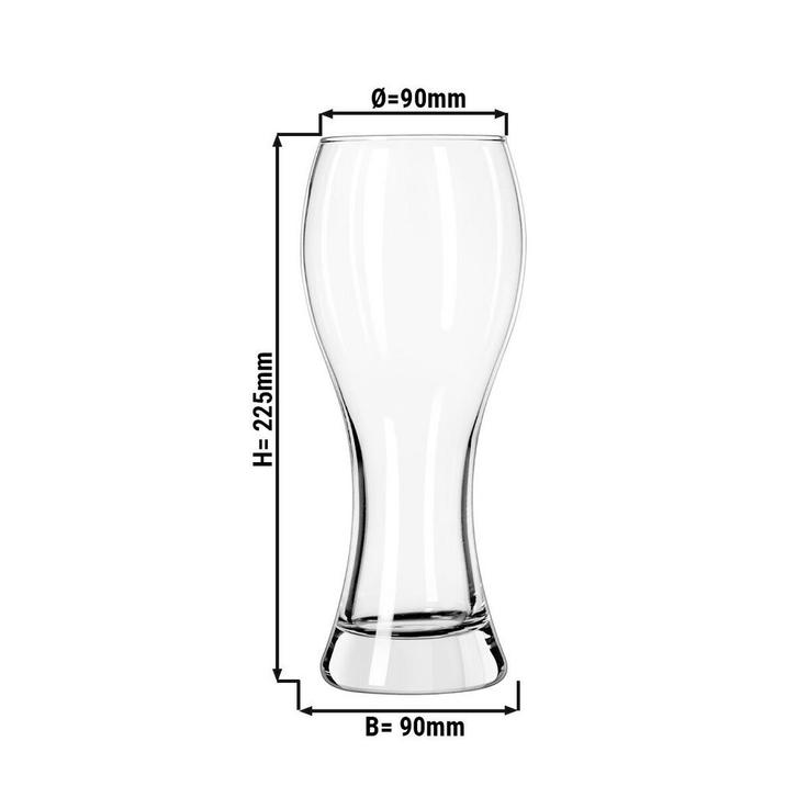 GGM Gastro | (6 stuks) Bierglas - BEER SPECIALS - 680 ml |, Huis en Inrichting, Keuken | Servies, Effen, Nieuw, Glas of Glazen