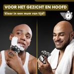 2dekans | 6-in-1 Scheerapparaat Mannen + Extra Scheerkop –, Ophalen of Verzenden, Zo goed als nieuw