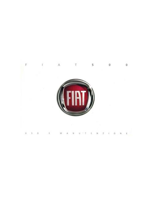 2007 FIAT 500 INSTRUCTIEBOEKJE ITALIAANS, Auto diversen, Handleidingen en Instructieboekjes