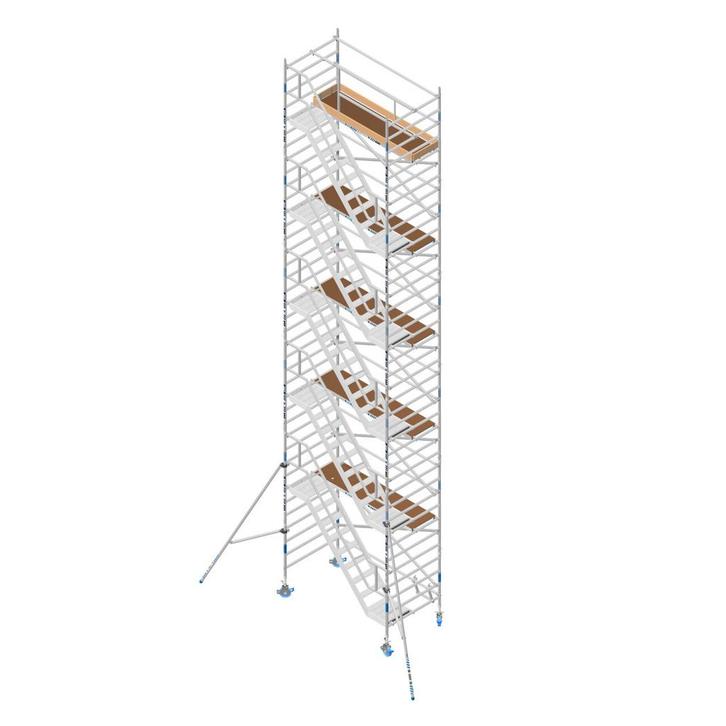 ASC trappentoren 135 x 250 x 12 mtr. WH, Doe-het-zelf en Verbouw, Ladders en Trappen, Trap, Nieuw, Verzenden