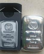 100 gram - Zilver .999 - Germania Mint (Zonder Minimumprijs), Postzegels en Munten, Edelmetalen en Baren