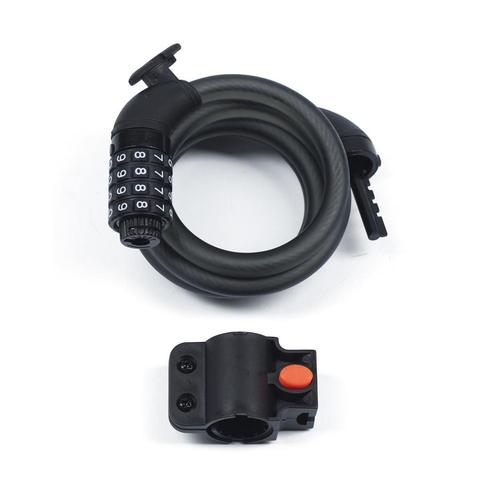 Xolid Kabelslot - Cijferslot - 4-cijferig - Ø 12 mm - 120.., Fietsen en Brommers, Fietsaccessoires | Overige Fietsaccessoires