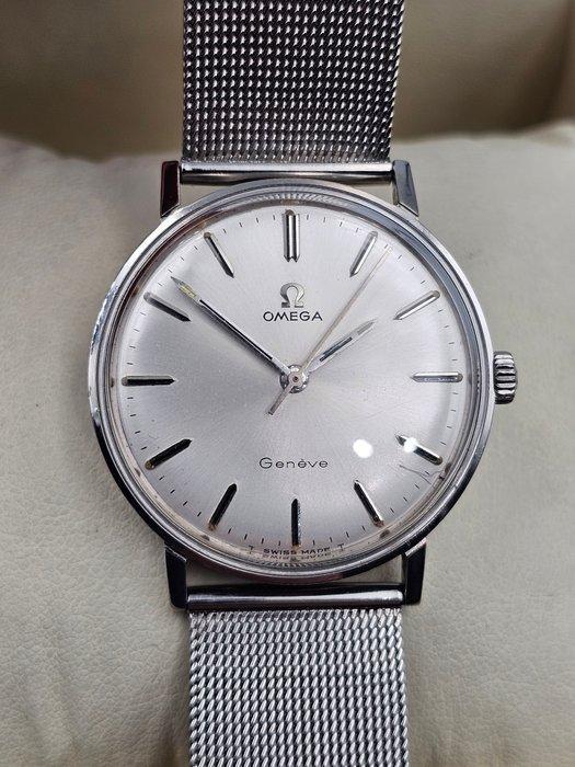 Omega - Geneve steel - 135.019 - Heren - 1968, Sieraden, Tassen en Uiterlijk, Horloges | Heren
