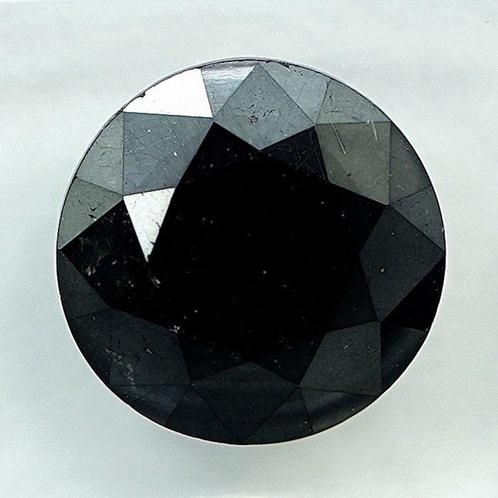 1 pcs Diamant  (Kleurbehandeld)  - 2.90 ct - Rond - Niet, Sieraden, Tassen en Uiterlijk, Edelstenen