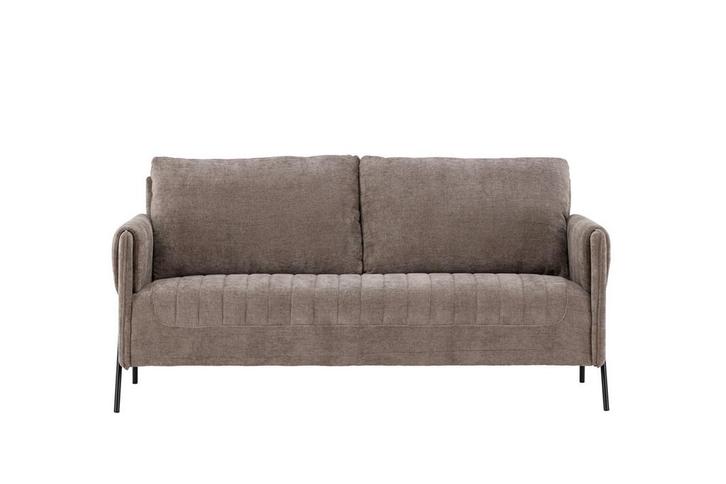 Indi - 2-zitsbank - Beige - Jorn, Huis en Inrichting, Banken | Bankstellen, Verzenden