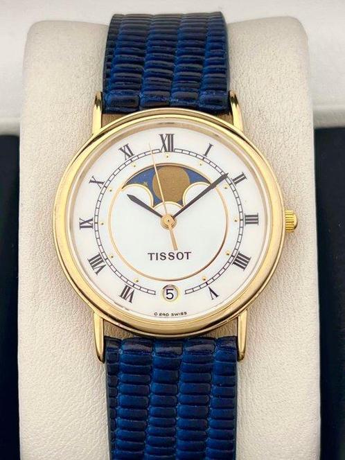 Tissot - Zonder Minimumprijs - 18K GP Vintage Moon Phase - C, Sieraden, Tassen en Uiterlijk, Horloges | Heren