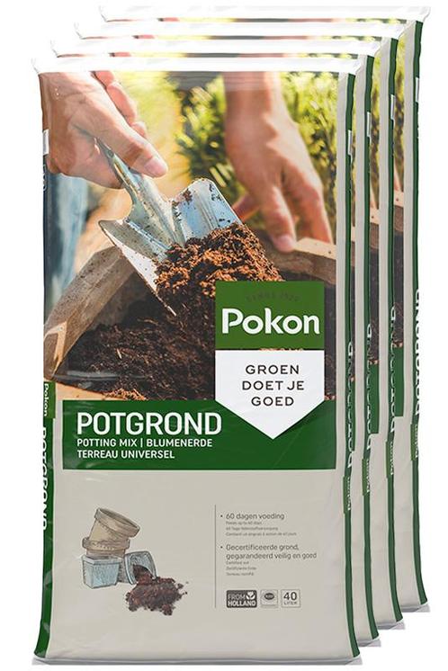Pallet Pokon Potgrond 63x40L (2520L), Tuin en Terras, Aarde en Mest, Ophalen of Verzenden