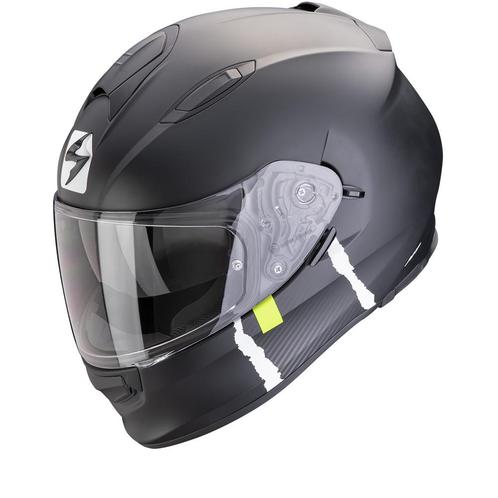 Scorpion EXO-491 Code Matt Zwart-Zilver Integraalhelm, Motoren, Kleding | Motorhelmen, Integraalhelm, Heren, XXL, Nieuw met kaartje