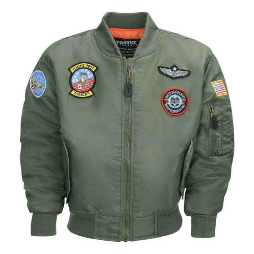 Kinder MA-1 flight jacket - Maat XXL, Kleding | Heren, Jassen | Zomer, Nieuw, Verzenden
