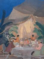 Lucien-Victor Guirand de Scevola (1871-1950) - Scène galante