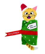 Kong Pluche kat holiday pull-a-partz present Kerstknuffel, Dieren en Toebehoren, Kattenspeelgoed, Nieuw, Ophalen of Verzenden