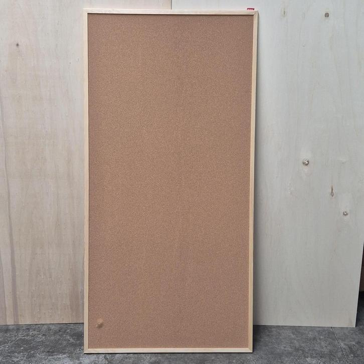 OUTLET - Prikbord houten lijst - 100 x 200 cm - BESCHADIGD, Huis en Inrichting, Woonaccessoires | Memoborden, Ophalen of Verzenden