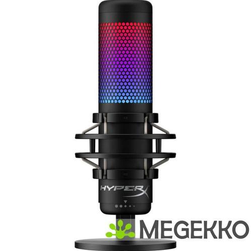 HyperX QuadCast S Microfoon in Zwart, Muziek en Instrumenten, Microfoons, Nieuw, Verzenden