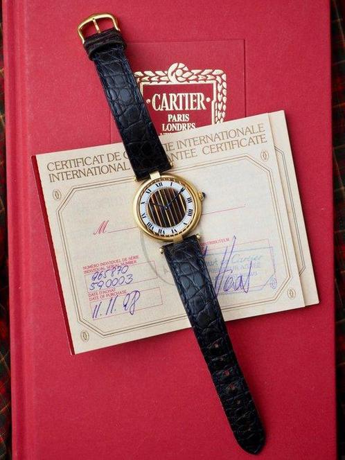 Cartier - Must de Cartier Vendome - with Certificate and, Sieraden, Tassen en Uiterlijk, Horloges | Heren