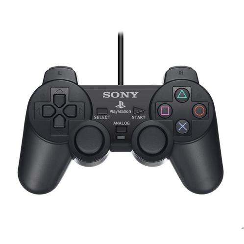 Sony Playstation 2 DualShock 2 Controller - Zwart, Spelcomputers en Games, Spelcomputers | Sony PlayStation Consoles | Accessoires