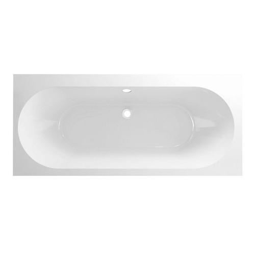 Ligbad Wiesbaden Portus RD Inbouw 180x80x49 Acryl Mat Wit, Doe-het-zelf en Verbouw, Sanitair, Bad, Nieuw, Ophalen of Verzenden