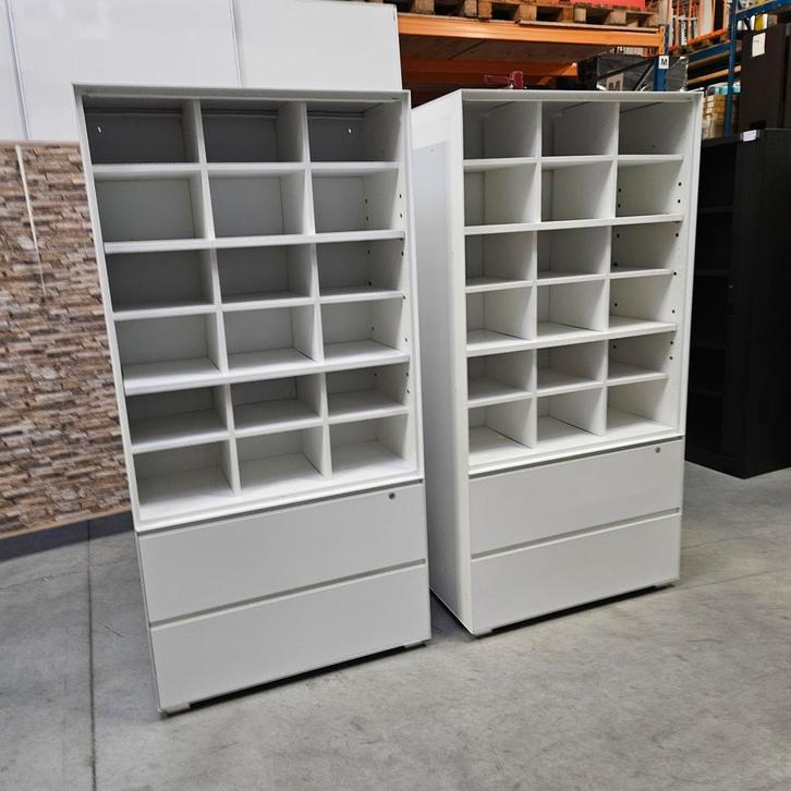 Schaffenburg metalen  vakkenkast met laden - 201x100x45 cm, Huis en Inrichting, Kasten | Roldeurkasten en Archiefkasten, Ophalen of Verzenden