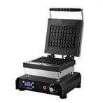GGM Gastro | Wafelijzer - Enkel - Digitaal - 1,2 kW - Vorm:, Verzenden, Nieuw in verpakking, Overige typen