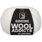 WoolAddicts Sunshine - 01 wit - Katoen Garen, Ophalen of Verzenden, Nieuw