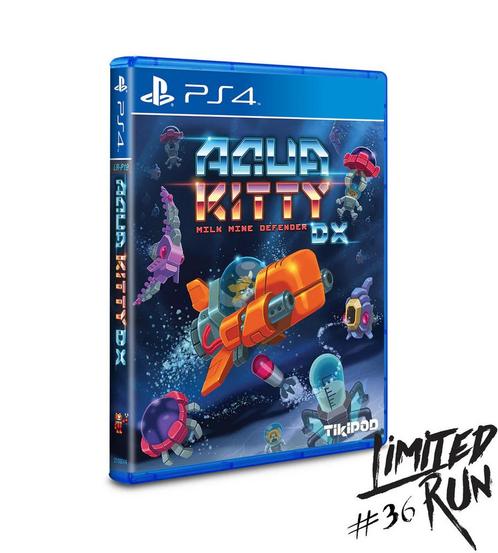 Aqua Kitty DX (Limited Run Games) (PlayStation 4), Spelcomputers en Games, Games | Sony PlayStation 4, Gebruikt, Verzenden