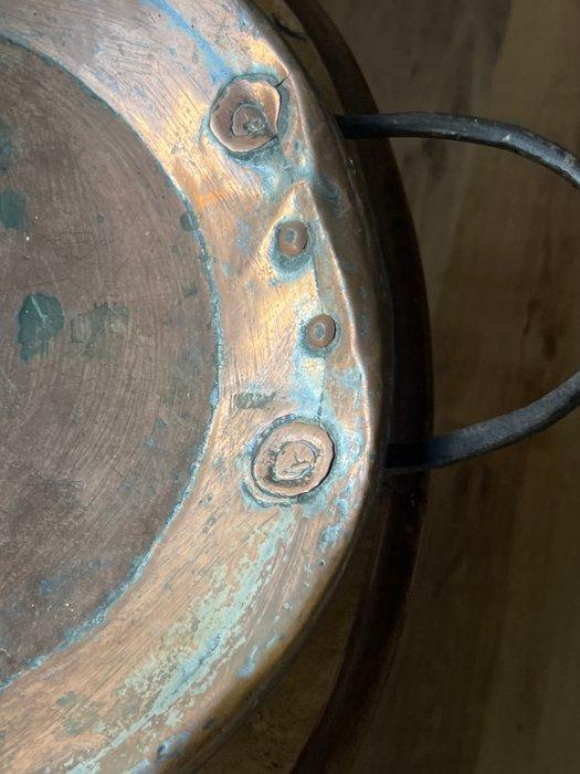 Pan - Koper, Antiek en Kunst, Antiek | Keukenbenodigdheden