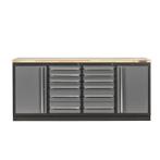 Professionele werkbank – montagetafel 215 x 70 x 95 cm. met, Doe-het-zelf en Verbouw, Werkbanken, Ophalen of Verzenden, Nieuw