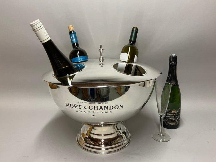 Champagne koeler - Eerbetoon aan Moët et Chandon, zilveren, Antiek en Kunst, Antiek | Meubels | Tafels