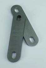 Staalstrip , 6mm , 100x25mm , Sleufgaten 8,5mm, Verzenden, Nieuw