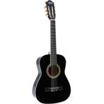 LaPaz 002 BK klassieke gitaar 1/2-formaat zwart + statief +, Muziek en Instrumenten, Verzenden, Nieuw