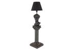 Tafellamp DAVID 70cm sculptuur zwart - 48062, Ophalen of Verzenden, Nieuw