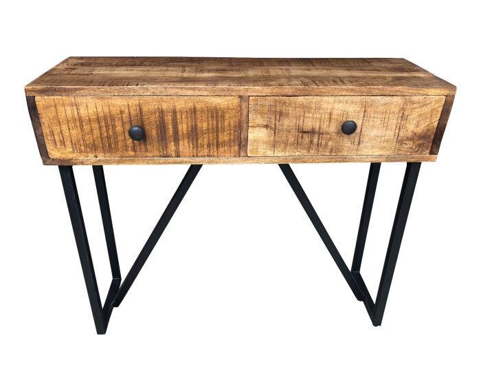 Sidetable BAS / Wandtafel MANGO METAAL 91x30 cm, Huis en Inrichting, Tafels | Sidetables, Nieuw, Ophalen of Verzenden
