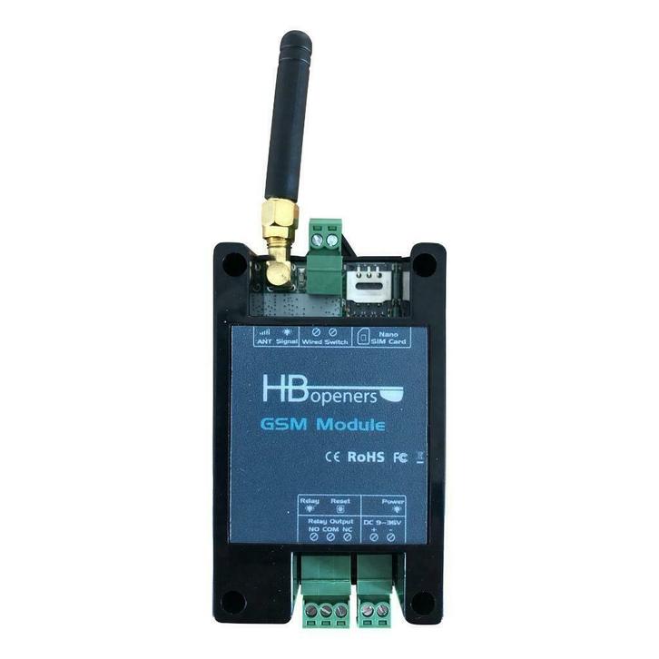 Telefoon GSM module (Hek / Garage) Poortopener NEW, Tuin en Terras, Schuttingen, Nieuw, Aluminium, Ophalen of Verzenden
