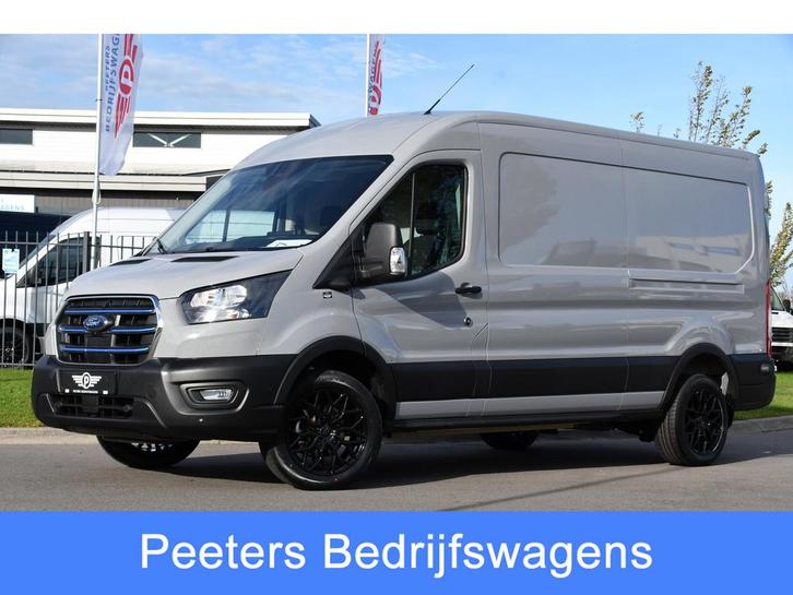 Ford E-Transit | Zakelijke Lease v.a. €650.63 pm, Auto's, Bestelauto's, Lease, Automaat, Elektrisch, Zilver of Grijs, Gebruikt