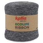 Katia Ecolife Ribbon - 102 grijs - Gerecycled Lintgaren, Hobby en Vrije tijd, Breien en Haken, Ophalen of Verzenden, Nieuw