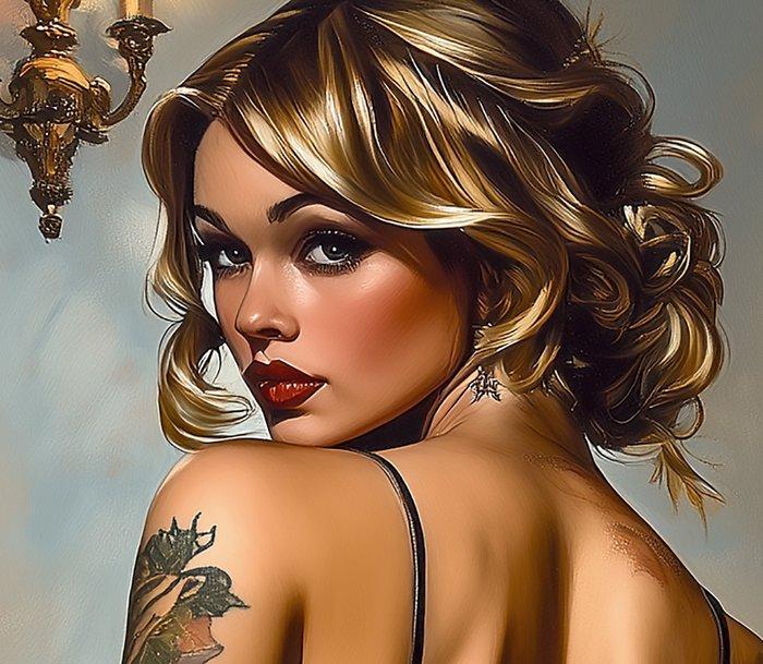 Ginger Red (1965) - Louise, Antiek en Kunst, Kunst | Designobjecten