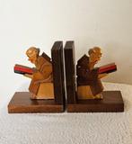 Boekensteunen (2) - Hout - Amsterdamse school, Antiek en Kunst