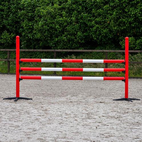 Hindernis Basic Zonder Sleutelgatprofiel - Rood, Dieren en Toebehoren, Paarden en Pony's | Overige Paardenspullen, Springen, Nieuw