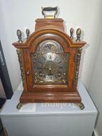 Tafelklok - Wuba - Vintage Hout, Messing - 1950-1960