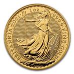 Gouden Britannia 1 oz 2021, Postzegels en Munten, Munten | Europa | Niet-Euromunten, Goud, Losse munt, Overige landen, Verzenden
