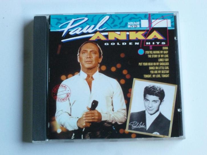 Paul Anka - Golden Hits (arcade), Cd's en Dvd's, Cd's | Pop, Zo goed als nieuw, Verzenden