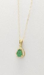 Zonder Minimumprijs - Ketting met hanger - 18 karaat Geel
