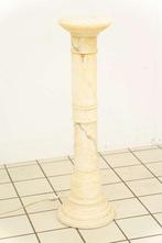 Alabaster Zuil met Verlichting, Huis en Inrichting, Ophalen of Verzenden, Nieuw